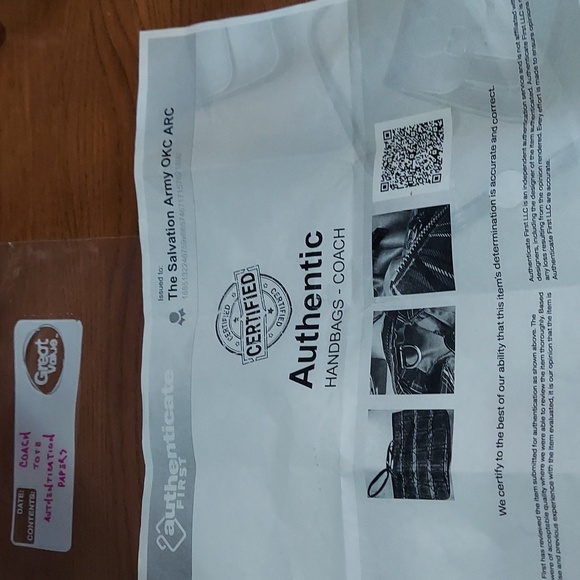 COACH Madras/Tartan 5 Pc. Set - Picture 2 of 16